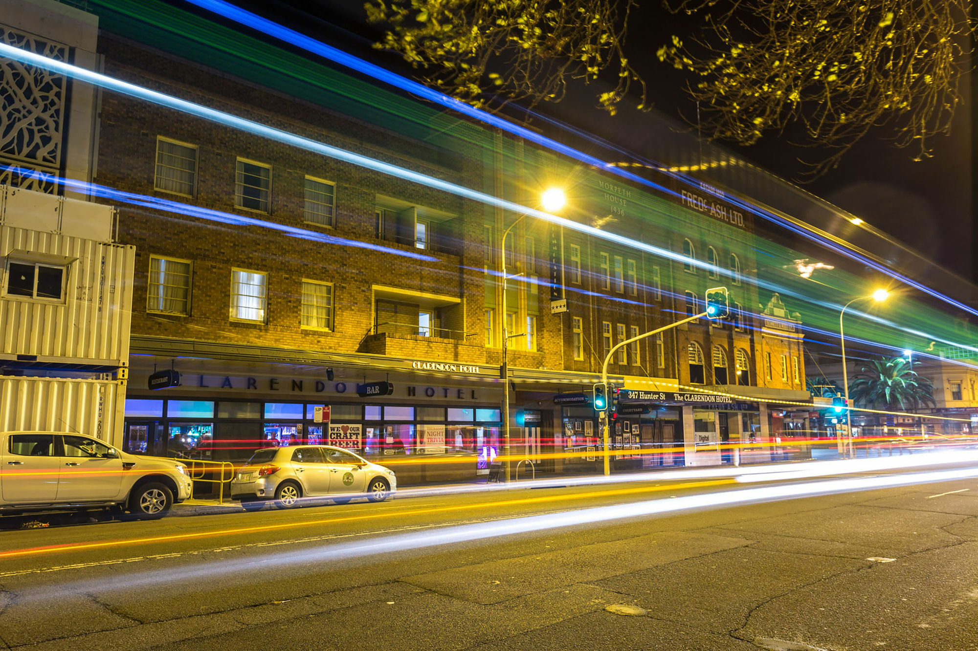 Clarendon Hotel Newcastle Buitenkant foto